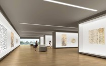 天津美術館展覽廳（四層藏品展廳，展柜、櫥窗）