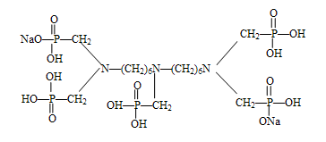 BHMTPH·PN (Na2) 雙1，6-亞己基三胺五甲叉膦酸鈉 